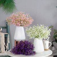 Simulation Flower Gypsophila Fake Flowers Wedding Decorative Flowers Artificial Flowers Wholesale Dropshipping Props Home Decor Artificial Flowers  Pl