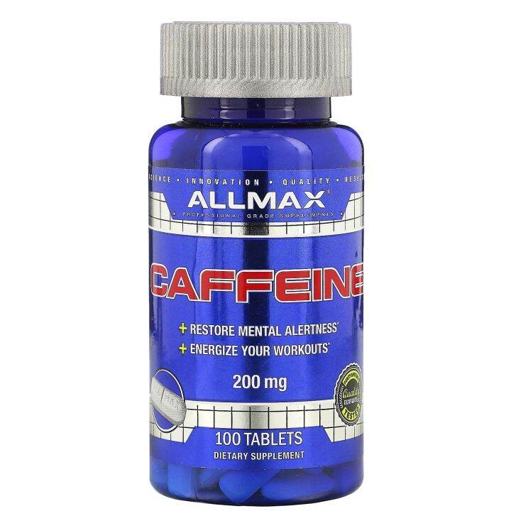 [PRE-ORDER] ALLMAX NUTRITION CAFF200 MG 100 TABLETS - PRE-WORKOUT ...