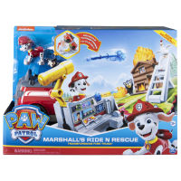 สินค้าขายดี!!! ของเล่น รถดับเพลิง แปลงร่าง ตุ๊กตา มาร์แชลล์ พาว พาโทรล Paw Patrol Marshalls Ride N Rescue ของแท้ ของเล่น โมเดล โมเดลรถ ของเล่น ของขวัญ ของสะสม รถ หุ่นยนต์ ตุ๊กตา โมเดลนักฟุตบอล ฟิกเกอร์ Model