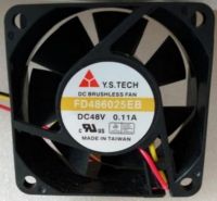 2023 ☆ Yuanshan ตัว Y S.tech FD486025EB HB 6025 6ซม. 48V 0.11A พัดลม0.09A