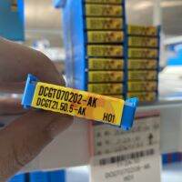 10ชิ้น DCGT070202 -AK H01 DCGT 21.50.5 -AK H01 CNC-ใส่คาร์ไบด์สำหรับอลูมิเนียม