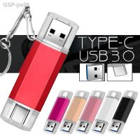 แฟลชไดร์ฟ USB กันน้ำขนาดเล็ก✌♠Jm28ยูเอสบีไดรฟ์2 IN 1 3.0ชนิด C สติ๊ก512GB 256GB 128GB 64GB 32GB 16GB Pendrive U Disk