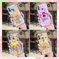 Durable Original Phone Case For Tecno Spark 7/Spark7T Waterproof Cover Dirt-resistant Cartoon Fashion Design Kickstand