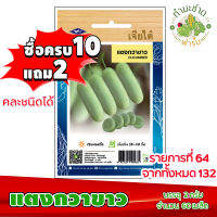 (ซื้อ10แถม2) เมล็ดพันธุ์ แตงกวา ขาว Cucumber ประมาณ 60เมล็ด เจียไต๋ เมล็ดพันธุ์พืช เมล็ดพันธุ์ผัก เมล็ดผัก เม็ดผัก ผักสวนครัว พืชผัก ปลูกผัก