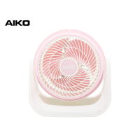 AIKO #TF-816 สีชมพู พัดลมตั้งโต๊ะ ใบพัด 8 นิ้ว (พัดลมเสียบไฟบ้าน)  ***รับประกันมอเตอร์ 1 ปี ***มอก 934-2558