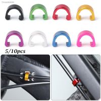 ☌✧☢ 5/10pcs Bicycle MTB Brake Cable C Shape Clips Buckle Housing Hose Guide Bike Outdoor MTB Bike Brake Cable/Line Buckles