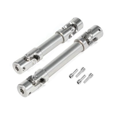 Metal Stainless Steel Drive Shaft Driveshaft CVD Universal Joint for Axial UTB18 Capra 1/18 RC Crawler Car Parts