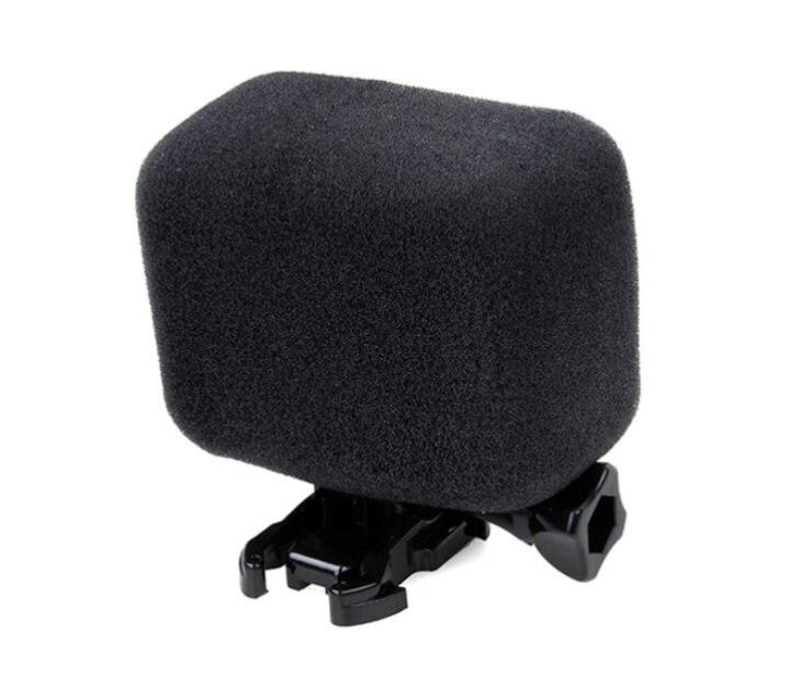 โฟมหมวกลมกันลมกระจกรถยนต์โฟมหุ้มฟองน้ำสำหรับ-gopro-hero-4-3-sj4000-xiaoyi-4k-4k-4k
