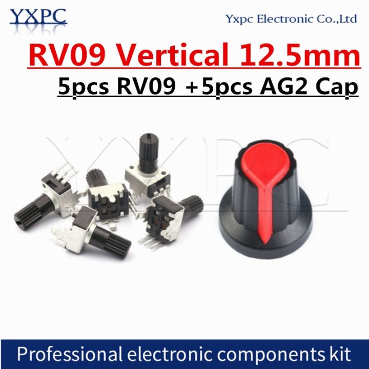 cw-5sets-rv09-12-5mm-3pin-potentiometer-1k-5k-10k-20k-50k-100k-200k-500k-1m-b503-0932-adjustable-resistor-with-ag2-cap