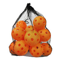 Outdoor Pickleball Balls 12Pcs Pickleballs with Carry Bag Meet USAPA Requirement Indoor Outdoor-Pickleballs 40D Hardness 26-holes Pickleball boosted