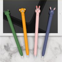 For Apple Pencil 2/1 Case For iPad Tablet Touch Pen Stylus Cartoon Animal Case Non-slip Protective Sleeve Cover Pencil Cases