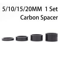 4PCS 5/10/15/20mm carbon fiber bicycle carbon spacer 28.6 Bike Headset Stem Spacers cycling Washer