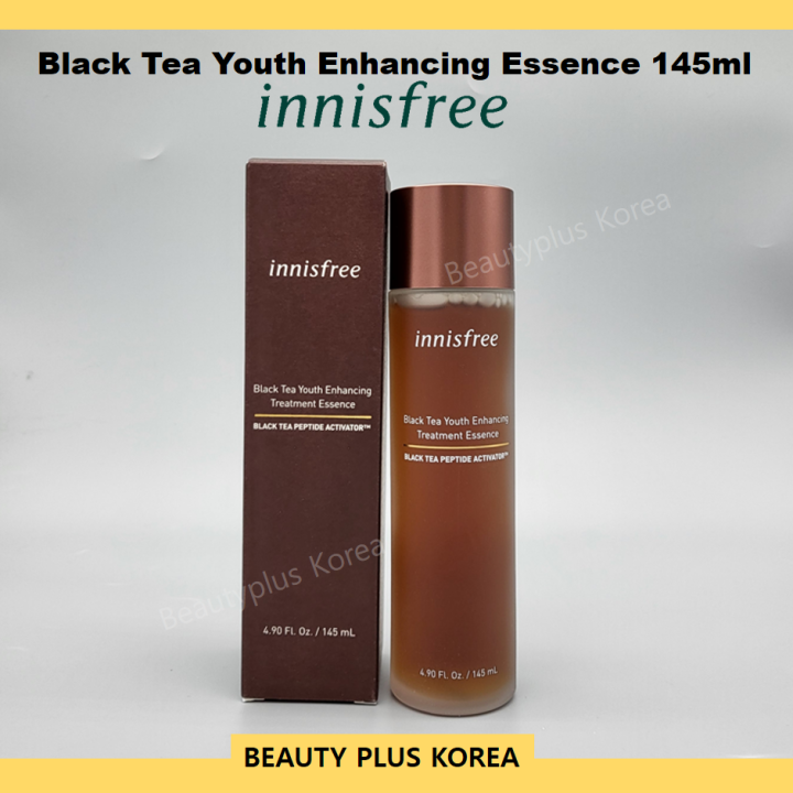 [Innisfree] Black Tea Youth Enhancing Treatment Essence 145ml Lazada