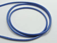 32.8 Feet Royal Blue Flat สายเครื่องประดับหนังสังเคราะห์นุ่ม4X2mm