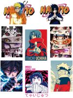 Anime clothing stickers NARUTO Uchiha Sasuke Patches for clothes thermo-stickers for children Stickers