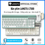 Bàn Phím Gaming LANGTU LT500 Kèm Chuột Bàn Phím Không Dây Giả Cơ Layout
