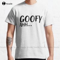 Goofy Ahh , Funny Classic T-Shirt Black On Up Shirt Custom Gift Breathable Cotton Fashion Tshirt Summer  Xs-5Xl Retro