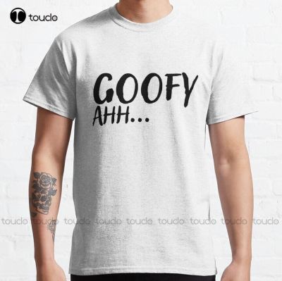 Goofy Ahh , Funny Classic T-Shirt Black On Up&nbsp;Shirt&nbsp;Custom Gift&nbsp;Breathable Cotton&nbsp;Fashion Tshirt Summer&nbsp; Xs-5Xl Retro