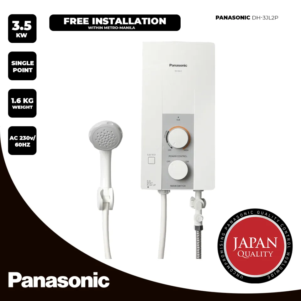 Panasonic Water Heater DH-3JL2P 𝐅𝐑𝐄𝐄 𝐈𝐍𝐒𝐓𝐀𝐋𝐋𝐀𝐓𝐈𝐎𝐍  𝐖𝐈𝐓𝐇𝐈𝐍 𝐌𝐄𝐓𝐑𝐎 𝐌𝐀𝐍𝐈𝐋𝐀 | Lazada PH