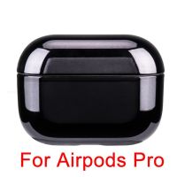 【Discount】 ฝาครอบหูฟัง PC ชุบโลหะด้วยไฟฟ้าแบบแข็งสำหรับ AirPods Pro โคเวอร์บลูทูธไร้สายสำหรับฝาครอบชุดหูฟังโปร