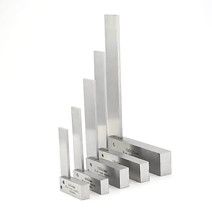 High carbon steel Angle Ruler Gauge 1 Grade Wide Base Angle Ruler 90 ...