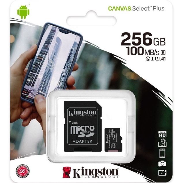 kingston-canvas-select-plus-microsd-card-256gb-class10-ของแท้ประกันศุนย์