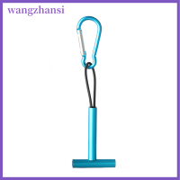 Wangzhansi อุปกรณ์ตกปลาฟลายฟิชชิ่งฟลายสปูลทำจากอลูมิเนียม