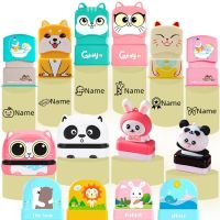 hot！【DT】☊✗☊  Childrens Name Custom Students Sticker Kawaii