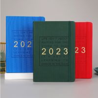 2023โน้ตบุ๊คจดงาน365วันไดอารี่ Notepad รายวันรายเดือนสมุดผู้จัดการเวลาปฏิทินอุปกรณ์โรงเรียนสำนักงานเครื่องเขียน