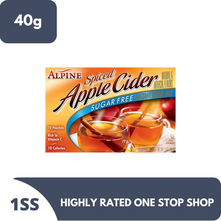 Alpine Spiced Apple Cider Sugar Free 40g Lazada PH