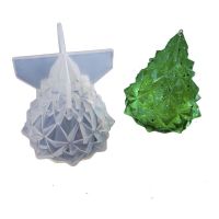 Christmas Tree Shape Silicone Mold DIY Handcraft Jewelry Making Molds Practical Ornaments Soap Candle Mould