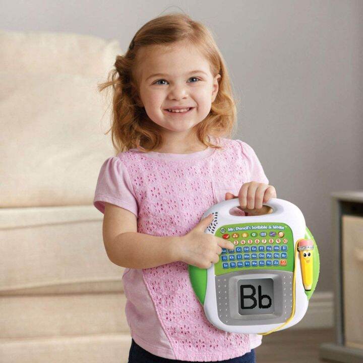 usa-พร้อมส่ง-leapfrog-scribble-and-write-tablet-หนังสือ-วาดเขียน-หัดเขียน-กระดาน-สอนภาษา-อังกฤษ-vtech