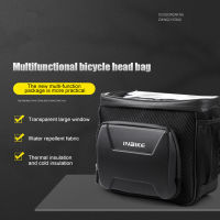 INBIKE Bicycle Bag EVA Hardshell Waterproof Front Tube Cycling Pouch MTB Handlebar Frame Trunk Pannier Organizer Shoulder Pack