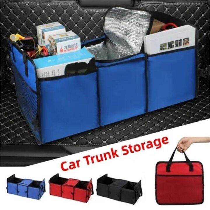 Collapsible Car Trunk Organizer Cargo Toys Foods Tool Container Storage