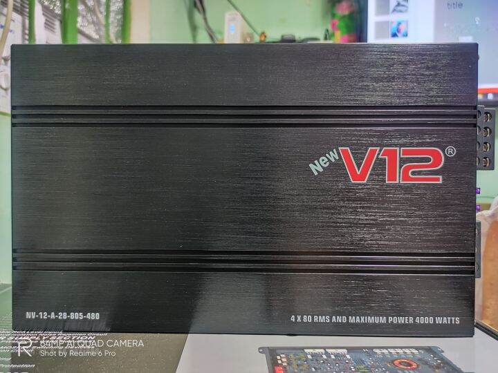 V12 Car Amplifier 4 Channel Original Lazada PH