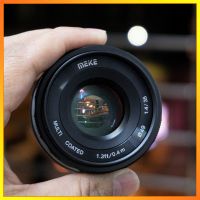 MEIKE 35 mm. F1.4  E Mount For Sony For APS-C Mirrorless เลนส์ละลายหลัง ถ่ายหน้าชัดหลังเบลอ