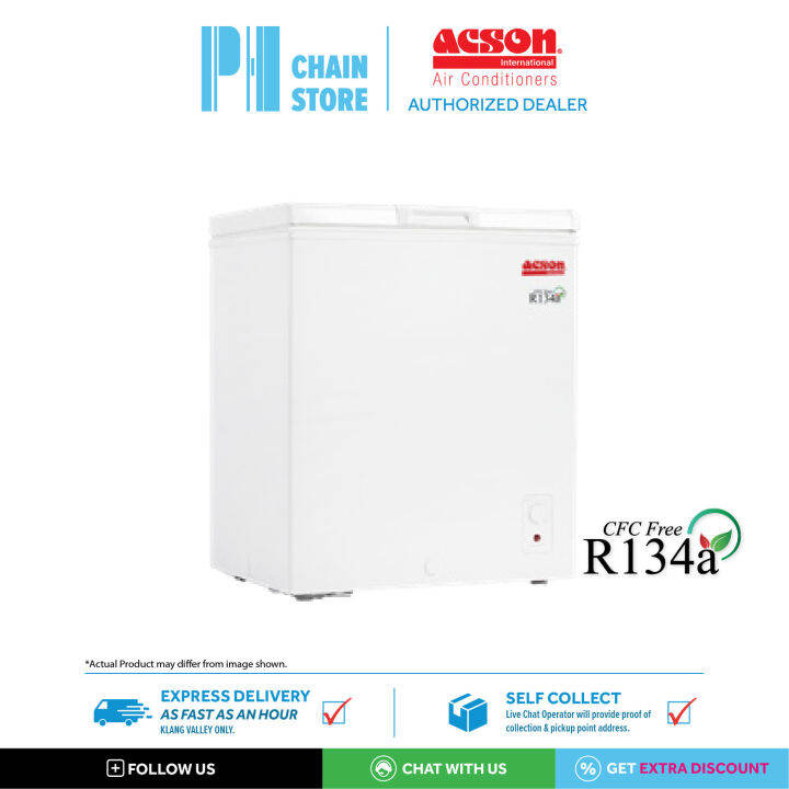 acson freezer r134a