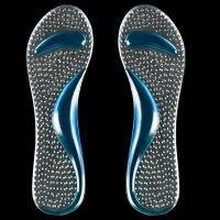 Women Silicone Gel Insoles Arch Support Orthotic Flatfoot Prevent Foot Cocoon High Heels Shoes Pad Shock Absorption Man Non-Slip