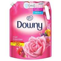 Downy ดาวน์นี่ น้ำยาปรับผ้านุ่มสูตรเข้มข้น ถุงเติม กลิ่นการ์เด้นบลูม 2.1 ลิตร Laundry Softener Garden Bloom 2.1 L. (pink)