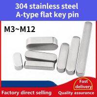 304 stainless steel flat key pin fillet A-type square key pin gb1096a square material m3m4m6