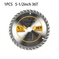 5-1/2นิ้ว140มม. 36T ใบเลื่อยวงเดือนสำหรับเครื่องมือทำงานไม้ชิ้นส่วนไม้จานตัดอุปกรณ์เสริมไฟฟ้า