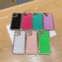 Luxury Electroplated Rhinestone เคสโทรศัพท์สำหรับ iPhone 13 12 11 Pro Max 12PRO 13 12 11กันชนฝาหลัง