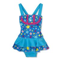 ELLE SWIMWEAR KIDS I ชุดว่ายน้ำเด็กหญิง I สีน้ำเงิน I E8O1BPC14202