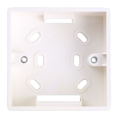 86X86 PVC Junction Box Wall Mount Cassette For Switch Socket Base Power Points  Switches Savers Power Points  Switches Savers