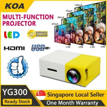 Yg 300 Mini Projector - Best Price in Singapore - Feb 2024