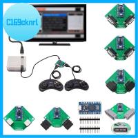 อุปกรณ์เสริม C169CKNRL สำหรับ SEGA สำหรับราสเบอร์รี่ Pi อะแดปเตอร์ USB Gamepad ที่ถือเกมตัวแปลงจอยควบคุมเกม