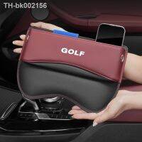 ⊙☁■ For VW Golf 4 5 6 7 R400 TCR MK2 MK4 MK5 MK6 MK7 R Series Auto Parts Auto Parts Car Seat Gap Leather Storage Box