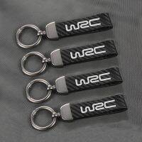 รถ WRC พวงกุญแจหนัง PU,สำหรับ Suzuki Volvo Skoda Sangyong VW Volkswagen Tesla Smart Seat Subaru Vauxhall Accessories