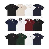 2023 New J.lindeberg DESCENTE Footjoymalbon 卍❡ Spot American version of GOLF new golf lapel polo breathable mesh loose casual short-sleeved T-shirt