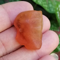 Carnelian คาเนเรียน น้ำหนัก 59.10 กะรัต พลอยก้อน ดิบ แท้ ธรรมชาติ พลอยแท้ หินแท้ หินอัญมณี